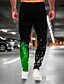 cheap Sweatpants-Men&#039;s Joggers Pants Sweatpants 3D Print Drawstring Elastic Waist Designer Big and Tall Casual Daily Micro-elastic Outdoor Sports Graphic Patterned Paisley Mid Waist 3D Print Black S M L
