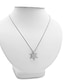 cheap Necklaces &amp; pendants-Women&#039;s necklace Chic &amp; Modern Party Snowflake Necklaces / Wedding / White / Blue / Fall / Winter