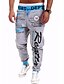 cheap Sweatpants-Men&#039;s Sweatpants Joggers Trousers Jogging Pants Elastic Waist Letter Graphic Prints Sports Outdoor Daily Wear Casual Hip Hop Gray-blue Black Blue