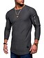 cheap Men-Men&#039;s T shirt Shirt Zipper Round Neck Standard Spring, Fall, Winter, Summer ArmyGreen White Black Gray