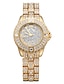 levne Quartz hodinky-Včelí sestra Dámské Křemenný Diamant Chronograf Módní Wristwatch VODĚODOLNÝ Ozdoby Pásek z nerezové oceli Hodinky
