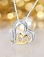 cheap Necklaces &amp; pendants-Women&#039;s necklace Chic &amp; Modern Street Heart Necklaces / Silver / Fall / Winter / Spring / Summer