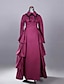 cheap Historical &amp; Vintage Costumes-Maria Antonietta Victorian Medieval 18th Century Cocktail Dress Vintage Dress Dress Party Costume Masquerade Prom Dress Women&#039;s Costume Vintage Cosplay Party Prom Long Sleeve Long Length Ball Gown