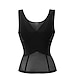cheap Waist Trainer-Corset Women&#039;s Waist Trainer Corsets Shapewears Office Running Gym Yoga Black Beige Sport Breathable Comfortable Hook &amp; Eye Tummy Control Push Up Front Close Pure Color Summer Spring