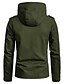 cheap Men&#039;s Downs &amp; Parkas-Men&#039;s Outdoor Jacket Coat Jacket non-printing Solid Color Black khaki Army Green / Cotton