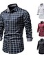 cheap Men&#039;s Clothing-Men&#039;s Shirt Basic Standard Spring Summer Navy White Black Red Wine