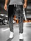 cheap Sweatpants-Men&#039;s Joggers Pants Sweatpants 3D Print Drawstring Elastic Waist Designer Big and Tall Casual Daily Micro-elastic Outdoor Sports Graphic Patterned Leopard Mid Waist 3D Print Gray S M L