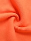 billiga Bodysuits-Dam Kroppsdräkt Utklippt Ensfärgat Rund hals Streetwear Gata Semester Normal Ärmlös Grön Orange Vit S M L Vår