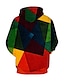 cheap Men&#039;s Pullover Hoodies-Men&#039;s Unisex Hoodie Pullover Hoodie Sweatshirt Yellow Red Blue Purple Green Hooded Color Block Graphic Prints Print Daily Sports 3D Print Designer Casual Big and Tall Spring &amp;  Fall Clothing Apparel