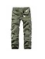 cheap Men&#039;s Pants &amp; Shorts-Men&#039;s Basic Cargo Straight Tactical Cargo Trousers Full Length Pants Daily Solid Colored Mid Waist Green Black Purple Army Green Khaki 28 29 30 31 32