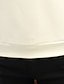 baratos Suéteres básicos-Homens Moletom Branco Preto Gola Redonda Listrado Indispensável para coordenação motora e fortalecimento dos punhos Inverno Outono Roupa Moletons Moletons Manga Longa