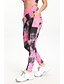 cheap Leggings-Women&#039;s Yoga Sports Leggings Side Pockets Ankle-Length Pants Gym Yoga Stretchy Tie Dye Butt Lift Sports High Waist Black / Red Black Blue Purple Yellow S M L XL