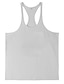 cheap Men&#039;s Tees &amp; Tank Tops-Men&#039;s Tank Top Vest Shirt Solid Colored Round Neck Sports Gym Sleeveless Tops Cotton Muscle White Black Red