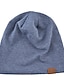 preiswerte Beanie Hat-Herren Beanie Mütze Schwarz Rote Baumwolle Reine Farbe Strick Einfach Outdoor Outdoor Strasse Täglich Einfarbig Windundurchlässig Warm Atmungsaktiv