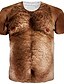 cheap Men&#039;s Tees &amp; Tank Tops-Men&#039;s Tee T shirt Tee Graphic Orangutan 3D Print Round Neck Plus Size Daily Vacation Short Sleeve Fashion 3D Tops Funny Camel / Wet and Dry / Summer