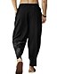 cheap Linen Pants-Men&#039;s Yoga Pants Drawstring Lightweight Pants / Trousers Linen Pants White Black Green Winter Summer Sports Activewear Micro-elastic Loose / Casual / Athleisure