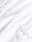 billiga Nyårsklänningar-Dam Festklänning Bodycon Sheath Dress Mini klänning Vit Brun Ljusblå Ärmlös Ren färg Öppen rygg Sommar Vår Halterneck Mode Semester 2023 S M L