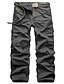 cheap Men&#039;s Pants &amp; Shorts-Men&#039;s Basic Classic Multiple Pockets Tactical Cargo Trousers Work Pants Full Length Pants Daily Cotton Solid Colored Mid Waist Outdoor Slim White Black Army Green Khaki Dark Gray 30 31 32 33 34