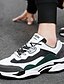cheap Men&#039;s Sneakers-Men&#039;s Sneakers Casual Daily Walking Shoes PU Black+Gray Black Green Color Block Spring Summer