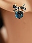 cheap Earrings-Chic &amp; Modern Street Geometry Earring / Elegant Charm Cube and Bowknot Earrings for Woman/ Party / Dailywear