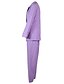 cheap Women&#039;s Two Piece Sets-Women&#039;s Basic Solid Color Daily Office Two Piece Set Blazer Office Suit Pant Wide leg pants Bell bottoms Tops