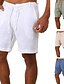 cheap Men&#039;s Clothing-Men&#039;s Capri shorts Basic Medium Spring &amp; Summer Green Blue White Khaki
