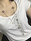 cheap Necklaces &amp; pendants-Women&#039;s necklace Chic &amp; Modern Street Flower Necklaces / Black / White / Fall / Winter / Spring