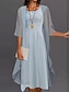 Χαμηλού Κόστους σχεδίαση σετ φορεμάτων-Γυναικεία Σετ Φόρεμα Φόρεμα δύο τεμαχίων Φόρεμα σε γραμμή Α Μακρύ Φόρεμα Μάξι Φόρεμα Ανθισμένο Ροζ Θαλασσί Χακί Μισό μανίκι Φλοράλ Σουρωτά Καλοκαίρι Άνοιξη Στρογγυλή Ψηλή Λαιμόκοψη Κομψό 2023 Τ M L