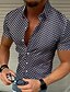 cheap Men&#039;s Clothing-Men&#039;s T-shirt Sleeve Basic Shirt Collar Standard Summer Wine Red White Black