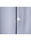 baratos camisa de botão masculina-Homens Camisa Social camisa de botão camisa de verão Prata Preto Branco Vinho Azul Marinha Manga Curta Tecido Colarinho Chinês Ao ar livre Rua Botão para baixo Roupa Moda Casual Respirável Confortável