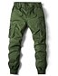 cheap Cargo Pants-Men&#039;s Cargo Pants Trousers Drawstring Elastic Waist Multi Pocket Daily Wear Fashion Classic Olive Green grey blue