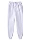 cheap Sweatpants-Men&#039;s Sweatpants Joggers Trousers Harem Pants Winter Pants Pocket Drawstring Elastic Waist Solid Color Warm Full Length Daily Streetwear Casual White Black / Fleece lined