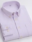 voordelige oxford-overhemden voor heren-Voor heren Overhemd Button-down overhemd Shirt met kraag Oxford overhemd A B F Lange mouw Schotse ruit Alle seizoenen Bruiloft Casual Kleding