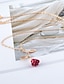 preiswerte Halsketten &amp; Anhänger-Damen Halsketten Schick &amp; Modern Strasse Rose Halsketten / Goldfarben / Silber / Herbst / Winter / Frühling