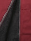 abordables chaquetas sherpa-Mujer Talla extra Anorak Cremallera Bolsillo Color sólido Noche Exterior Mantiene abrigado Manga Larga Sudadera Largo Otoño Invierno Azul marinero Rojo XL 2XL 3XL 4XL 5XL / Talla Grande / Corte Ancho