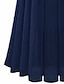 abordables Faldas Lisas-Mujer Falda Columpio faldas de trabajo Falda larga Maxi Faldas Plisado Retazos Color sólido Oficina / Carrera Otoño Poliéster Gasa Satén Elegante Básico Verano Negro Rosa Azul Piscina Verde Trébol
