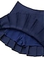 levne Jednoduché sukně-Dámské Sukně Mini Sukně Plisé Jednobarevné Párty Večírek Jaro léto Směs bavlny Elegantní Konzervativní Námořnická modř Růžová Černá Kávová