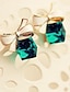 cheap Earrings-Chic &amp; Modern Street Geometry Earring / Elegant Charm Cube and Bowknot Earrings for Woman/ Party / Dailywear