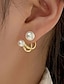 cheap Earrings-1 Pair Stud Earrings For Women&#039;s Street Daily Prom Alloy Classic Fashion