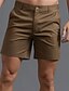 cheap Casual Shorts-Men&#039;s Shorts Chino Shorts Pocket Stylish Casual / Sporty Big and Tall Sports Outdoor Daily Micro-elastic Comfort Breathable Solid Color Mid Waist ArmyGreen Green White L XL XXL
