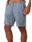 cheap Men&#039;s Clothing-Men&#039;s Capri shorts Basic Medium Spring &amp; Summer Green Blue White Khaki