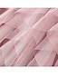 tanie Zwykłe spódnice-Damskie Huśtawka Spódnice robocze Tutu Midi Spódnice Pofałdowany Tiul Solidne kolory Biuro / praca Ulica Jesień Poliester Elegancja Zabytkowe Moda Czarny Rumiany róż Beżowy Szary