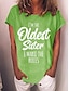 cheap Women&#039;s T-shirts-Women&#039;s T shirt Tee Cotton Text Casual Weekend Pink Short Sleeve Basic Round Neck