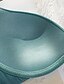 billige BH&#039;er-kvinders trådløse bh&#039;er dobbelt rem justerbar fuld dækning v-hals åndbar ren farve krog &amp;amp; eye date casual daily nylon 1stk grøn sort / bh&#039;er &amp;amp; bralettes hjemmetøj