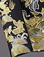 billige Tuxedo dresser-sorte hvite balldresser for menn bryllupsfest aftensmoking 2-delt sjalkrage blomsterbrodert skreddersydd passform enkeltspent enknapps 2024