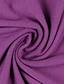 cheap Women&#039;s Bottoms-Women&#039;s Simple Casual Patchwork Crop Calf-Length Pants Micro-elastic Weekend Plain Mid Waist Soft White Black Purple S M L XL XXL / Slim