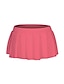 cheap Plain Skirts-Women&#039;s Skirt Mini Polyester Black White Pink Skirts Summer Pleated Fashion Vacation Bar S M L