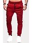 cheap Joggers-Men's Jogging Running Sweatpants Casual Solid Drawstring Gym Athletic Pants Trendy Fitted Slim Mid-Waist Track Pants Army Green
