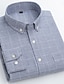 cheap Flannel Shirts-Men&#039;s Shirt Flannel Shirt Plaid Turndown A B C D E Long Sleeve Casual Daily Button-Down Regular Fit Tops Cotton Business Simple