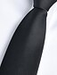 رخيصةأون اكسسوارات الرجال-ربطات عنق أساسية للرجال لون سادة أسود أحمر رمادي 2024